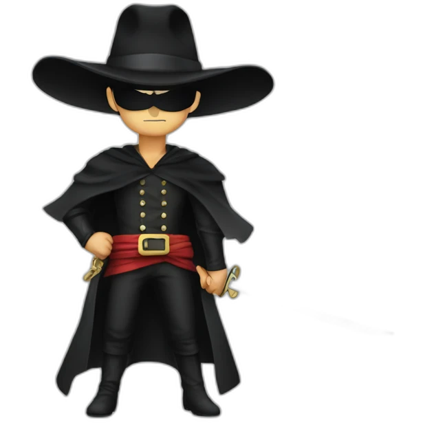 One piece zorro emoji