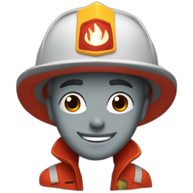 Fire man emoji