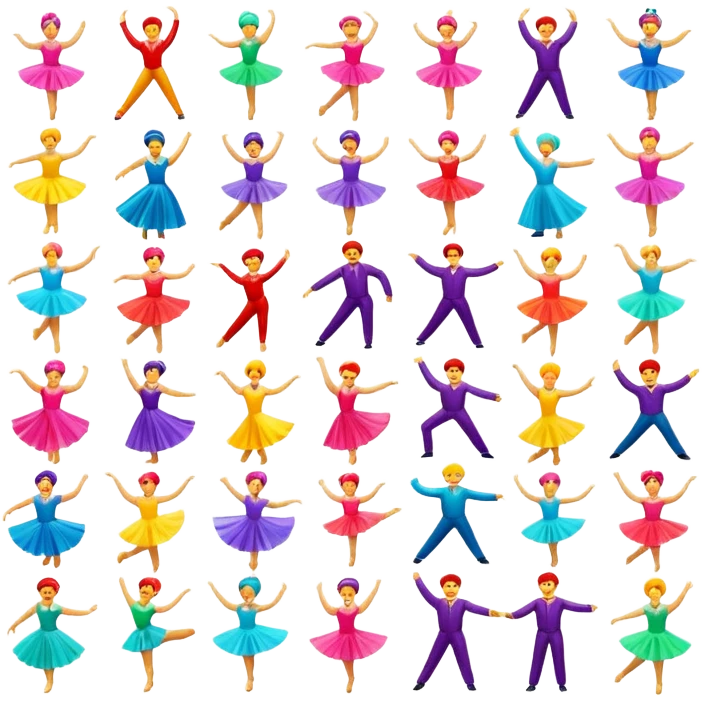 dance stickers emoji