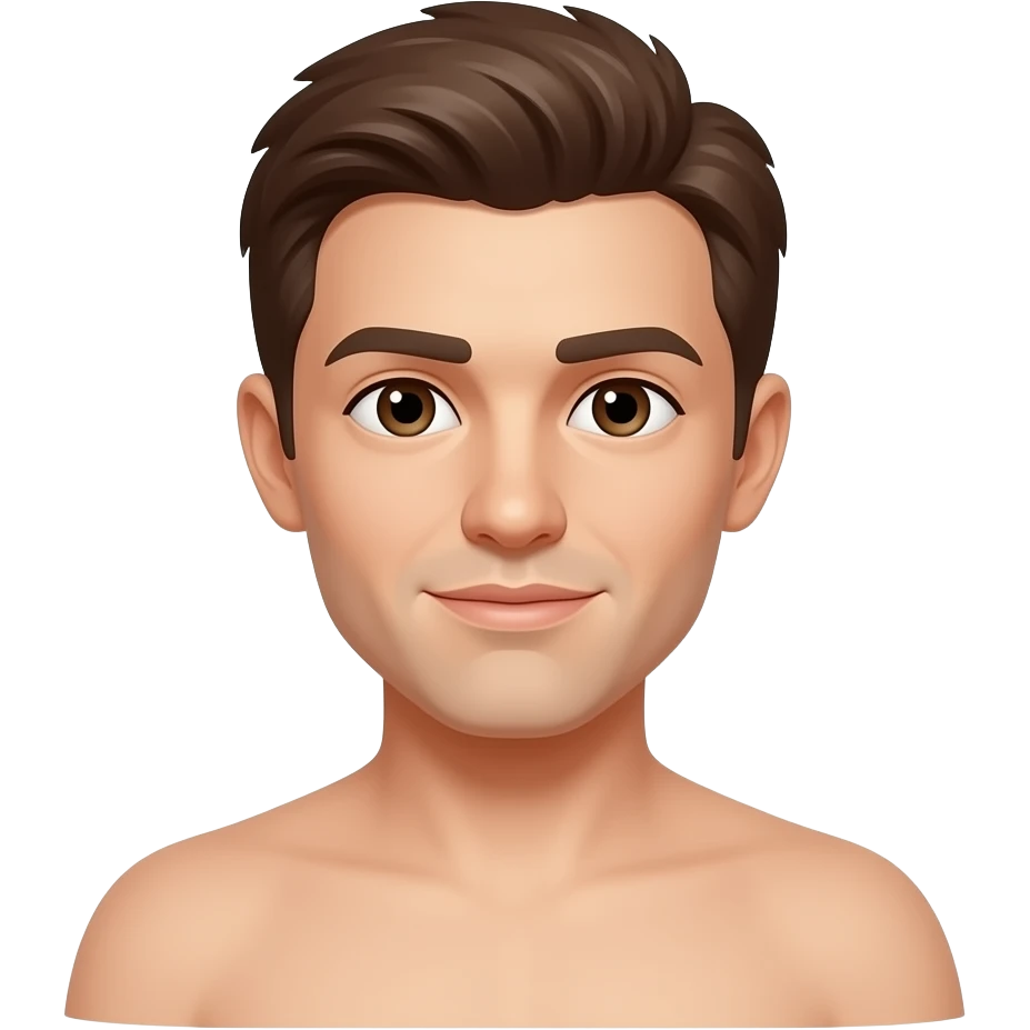 body emoji where chest is zoomed in and head is not seen emoji