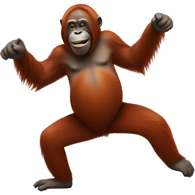 Dancing Orangutan  emoji