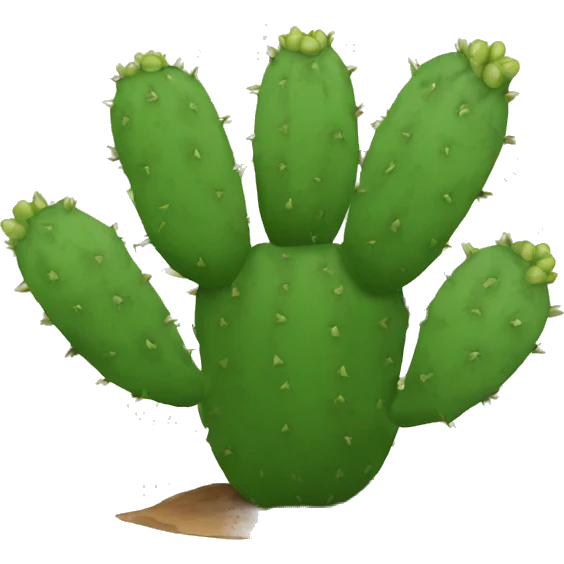 round Nopal emoji