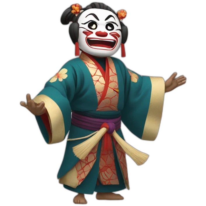 kabuki rocks singing emoji