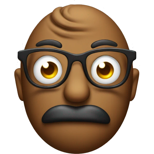 Poop  with Nerd Glases  emoji