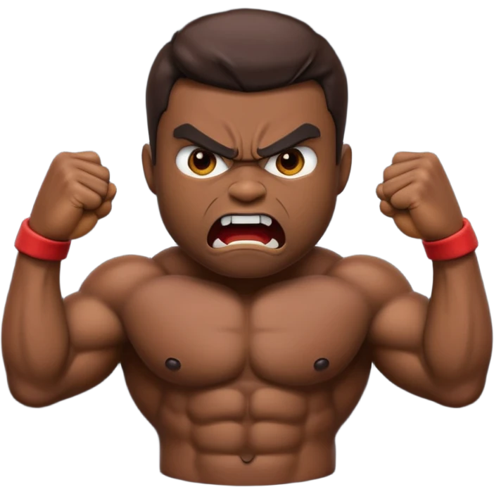 crea un'emoji stile tekken emoji