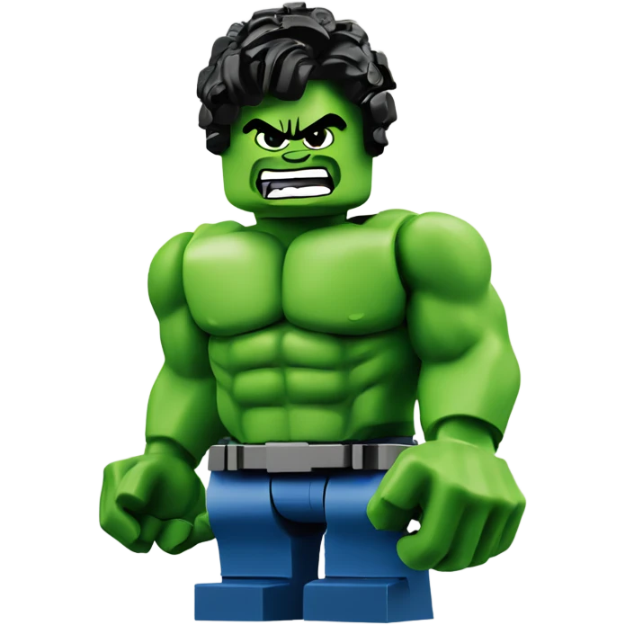Lego incredible hulk emoji