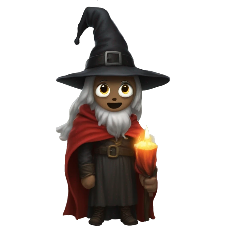 Path of exile witch with Santa hat emoji