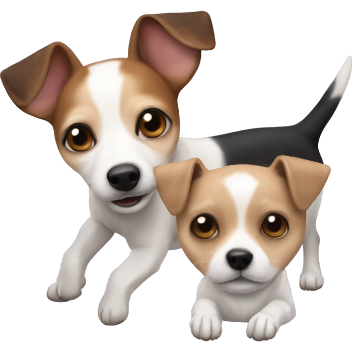 Jack Russell and chiahuahua mix dog emoji