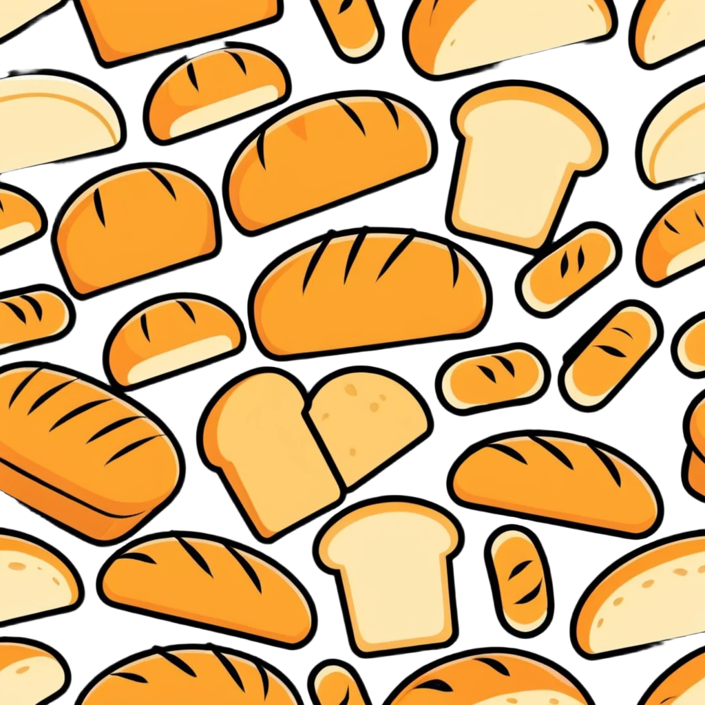 fresh baked bread loaves and rolls emoji