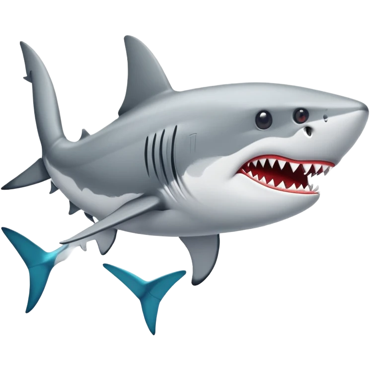 Tiburón con nike emoji