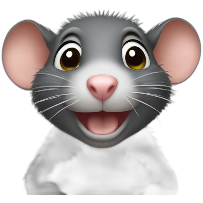 cheeky rat emoji