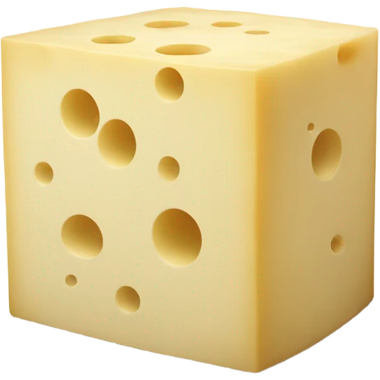 block of parmesan without holes emoji