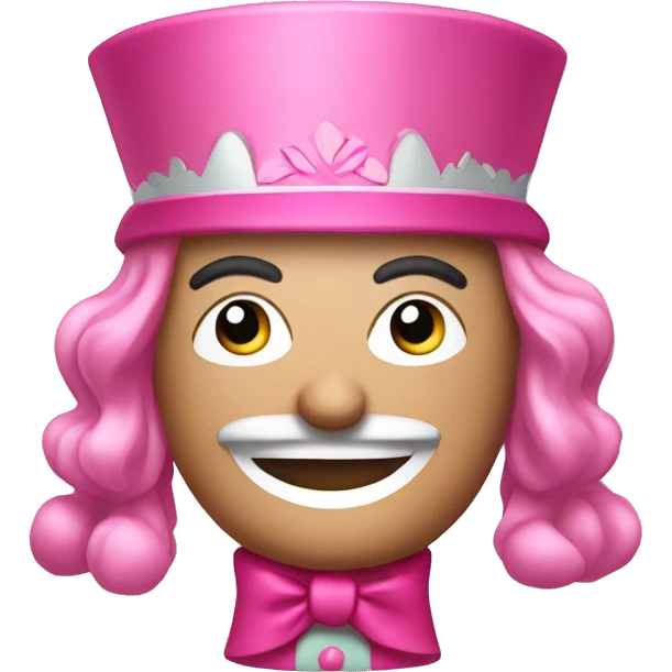 Pink Nutcracker emoji