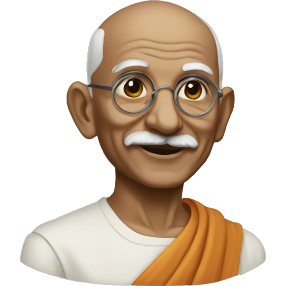 Gandhi emoji