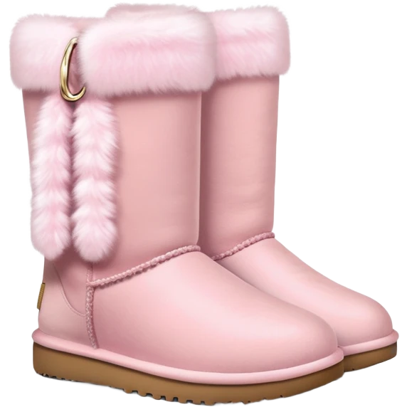 Light pink uggs  emoji