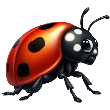 lady bug cute emoji