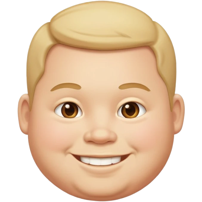 Fat boy emoji