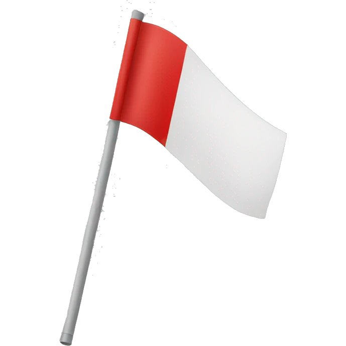 red flag emoji