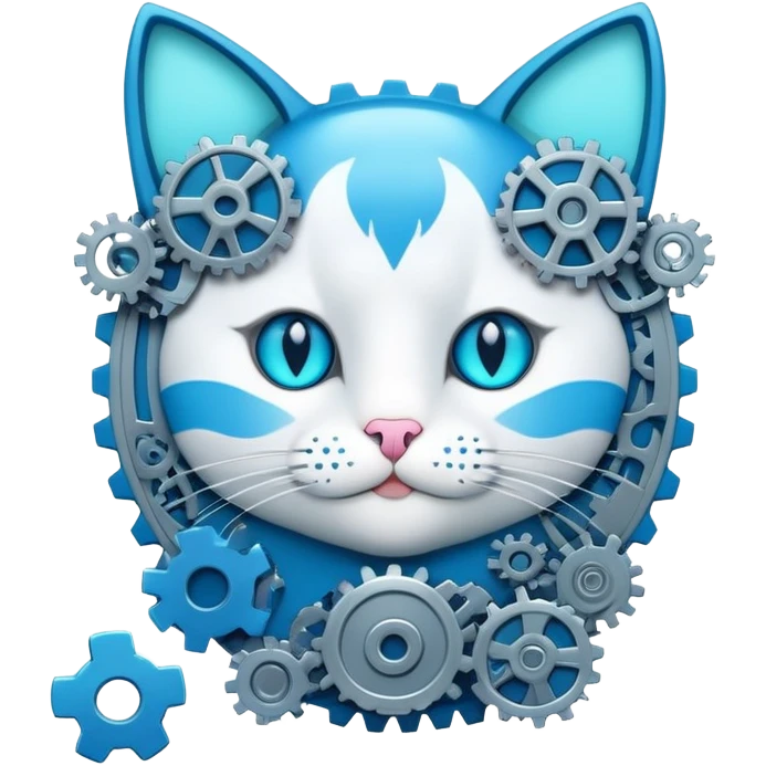 🐱🌙🫐⚙️🩵💾❤️ emoji