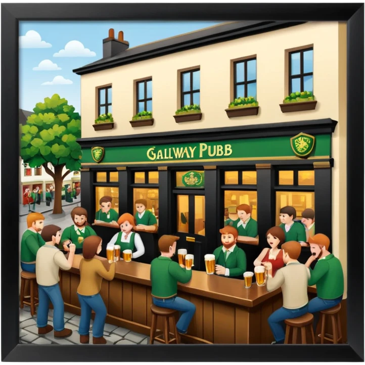 gallway irish pub emoji emoji