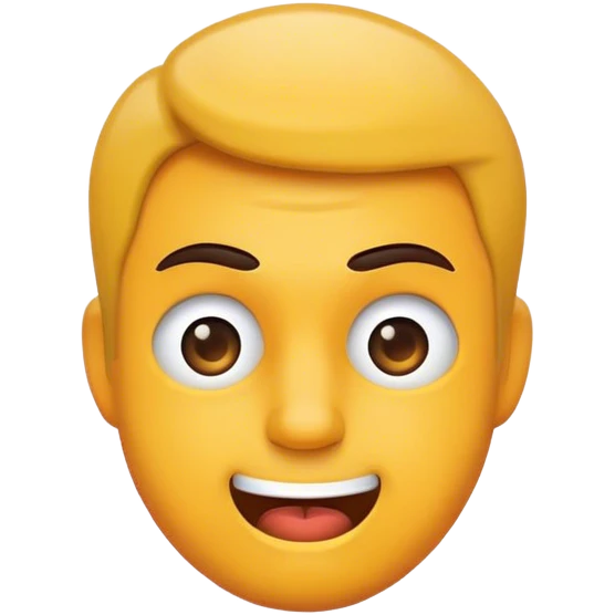 Mischievous man emoji