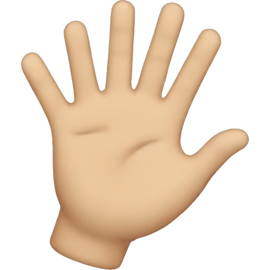 saludo de manos emoji