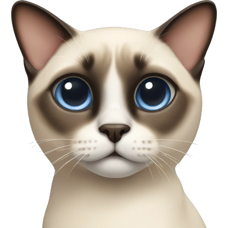 Siamese cat emoji