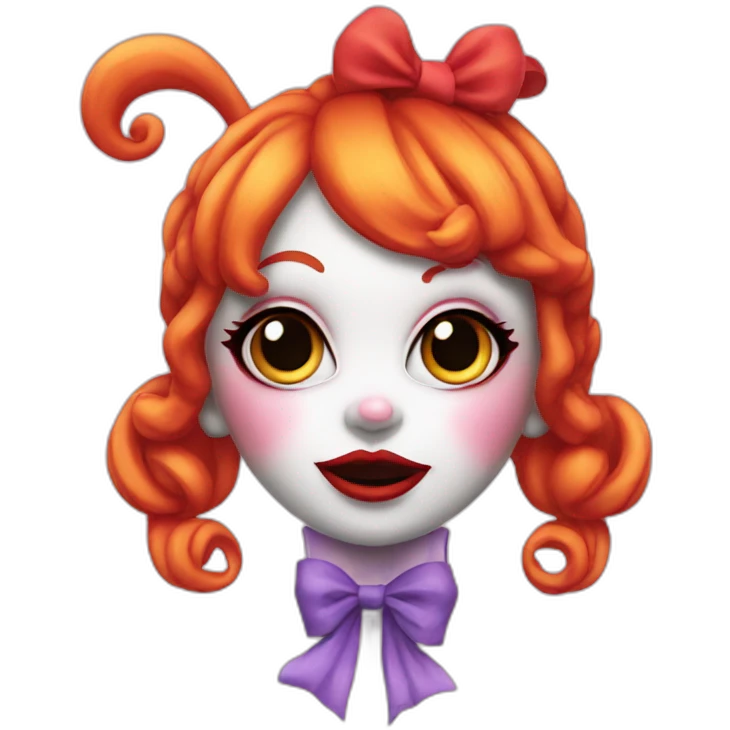 Circus baby emoji