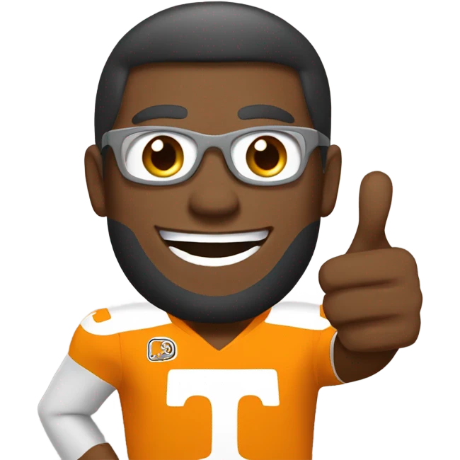 Tennessee Vols fan giving thumbs up emoji