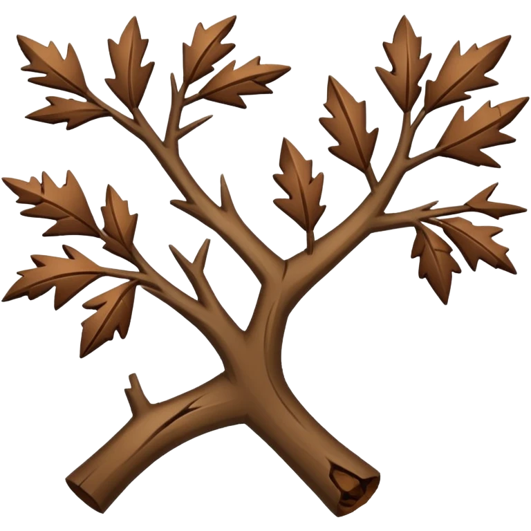 broken branch emoji