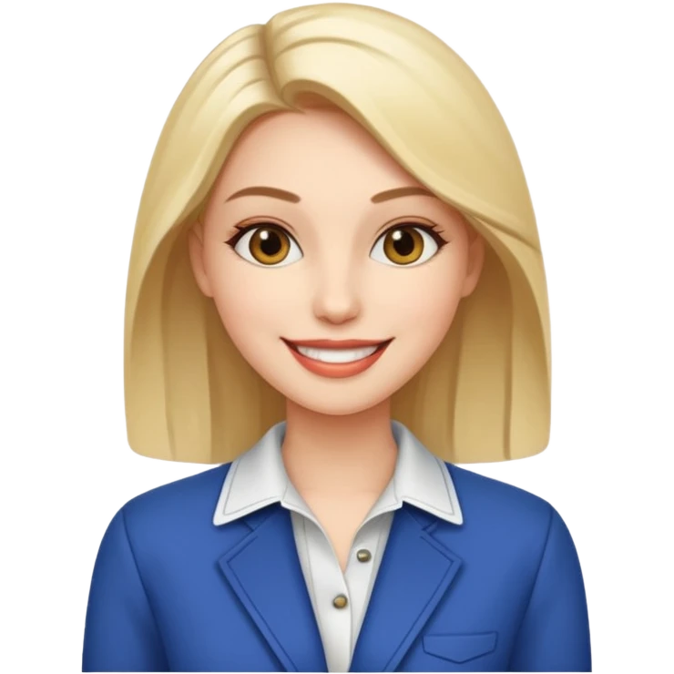 Stylish fashion female emoji