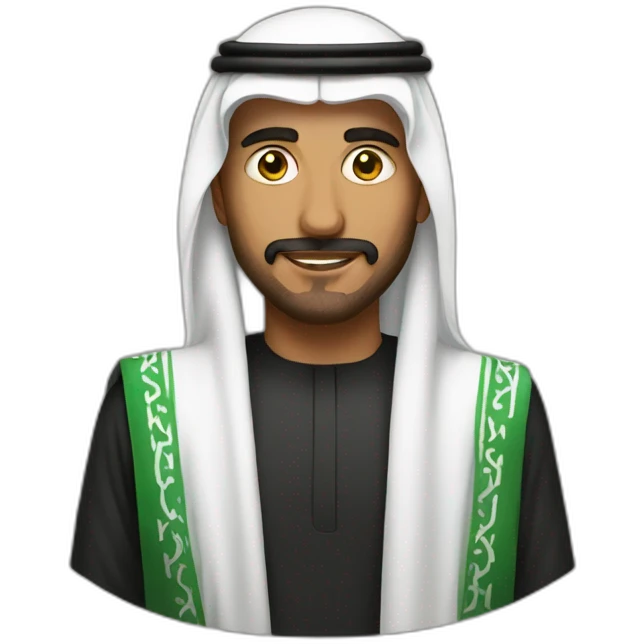 Saudi man emoji