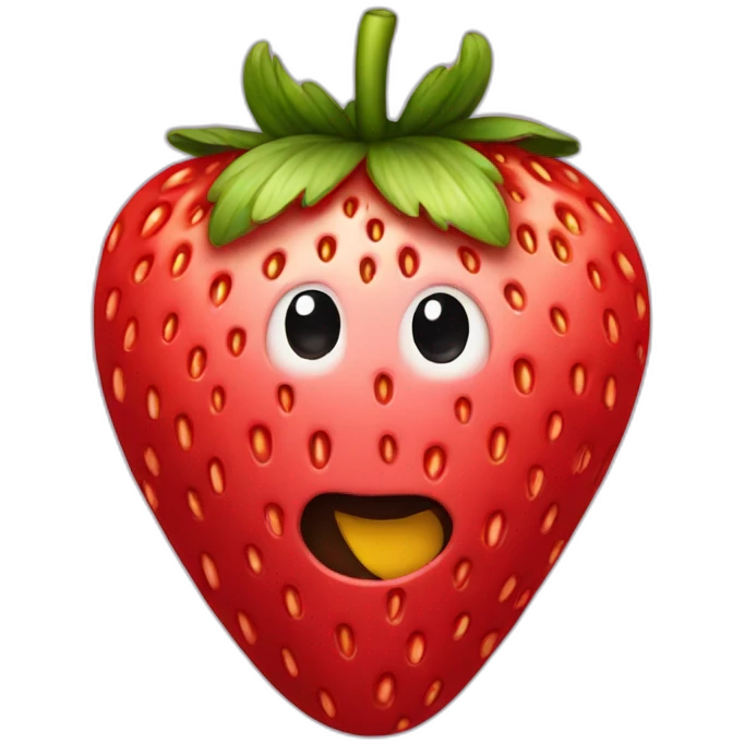 Strawberry emoji