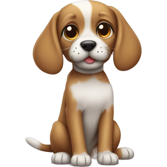 Cachorro misturado com gato emoji