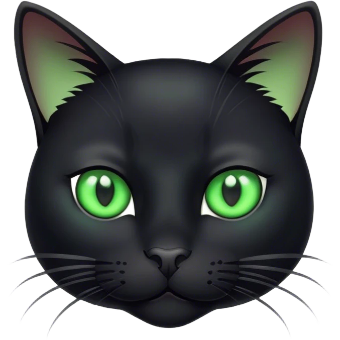 Black cat emoji