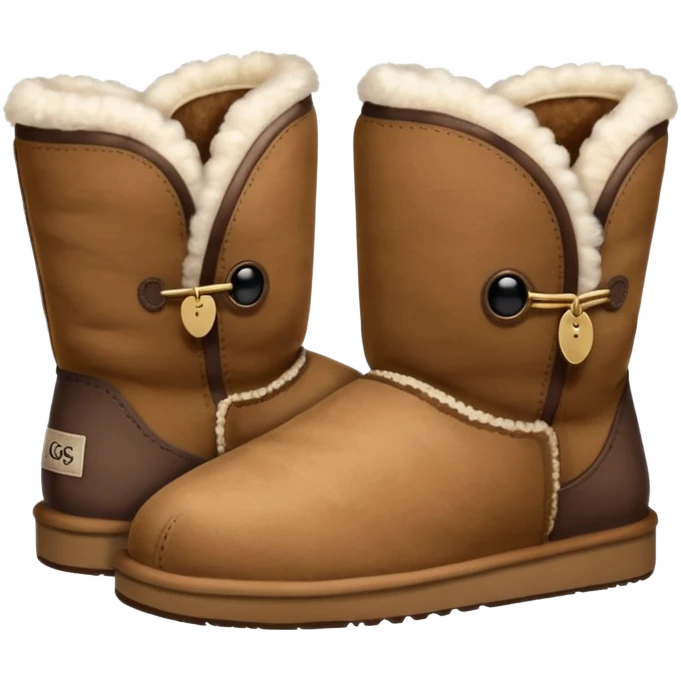 Give me some uggs and make them small emoji