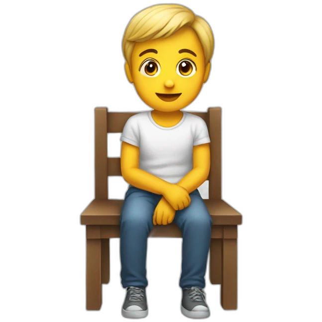 Sitting on toklet emoji