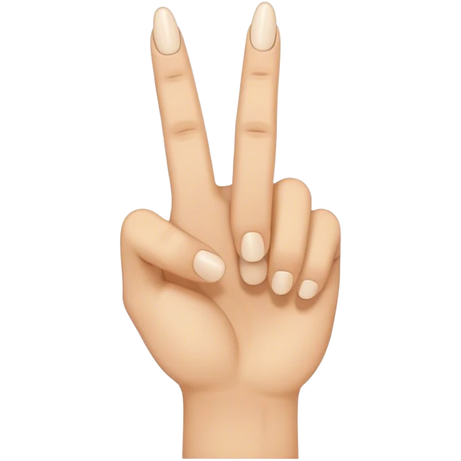 Middle fingers emoji