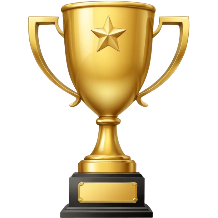 champion trophy emoji