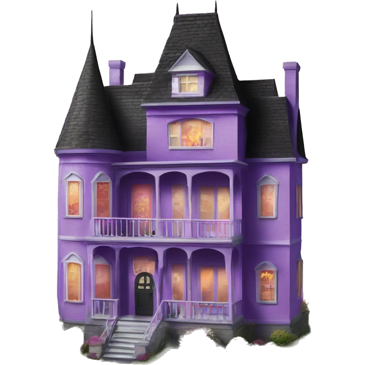 Barbie’s 5 story tall haunted dream house emoji