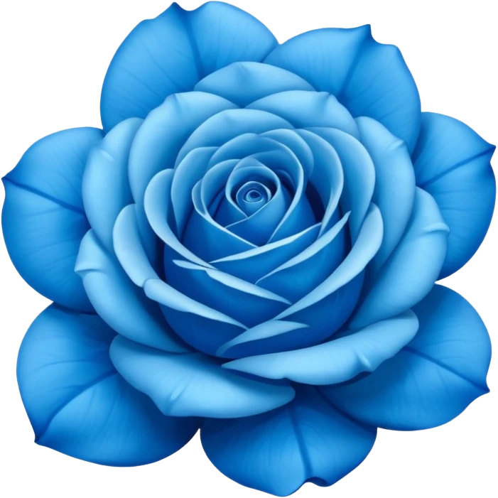 Rosa Azul emoji