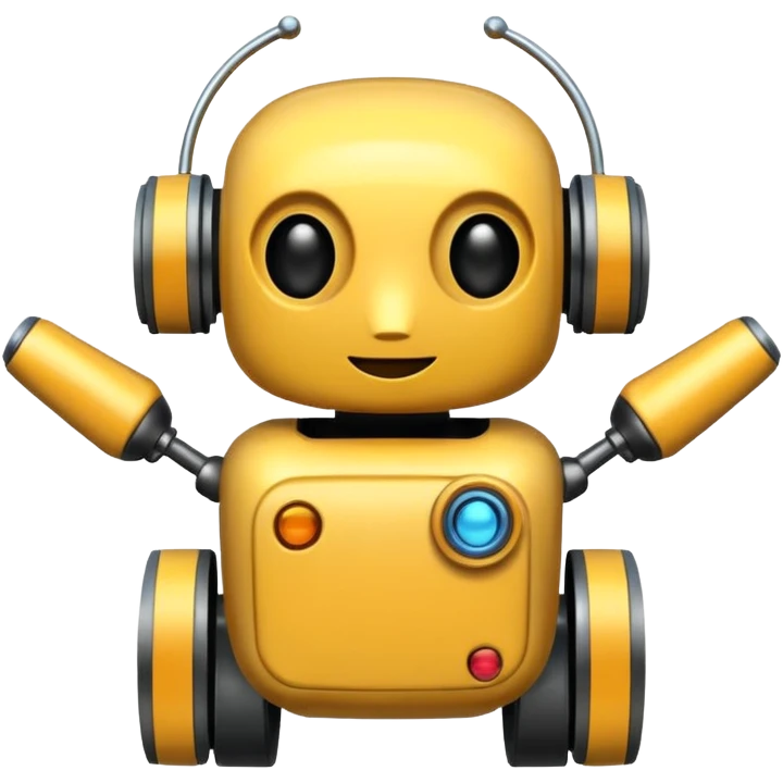 La palabra bot emoji