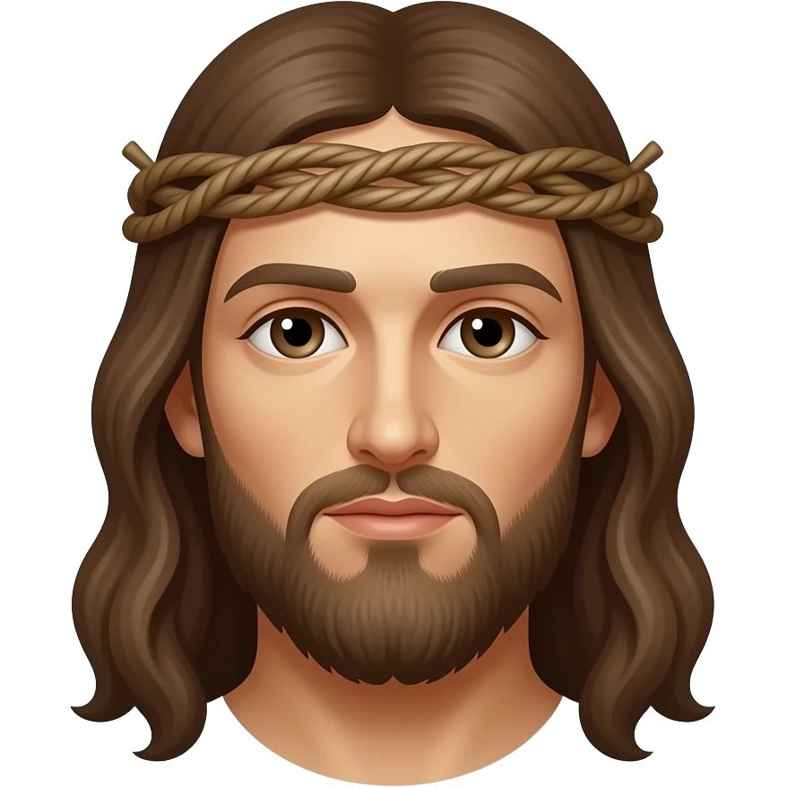 Jesus crucified emoji