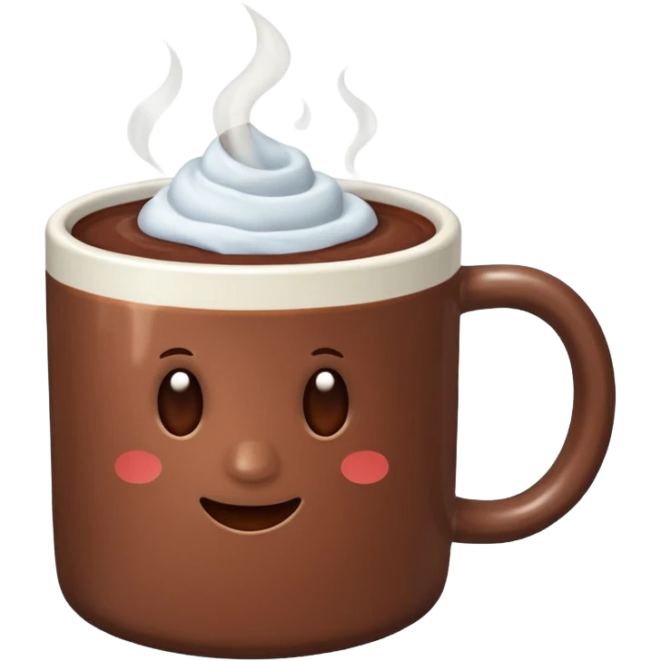 hot chocolate emoji