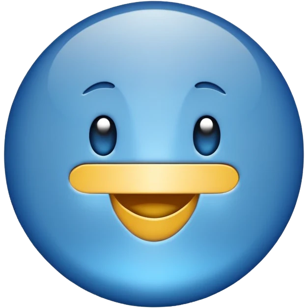 Blue tick emoji