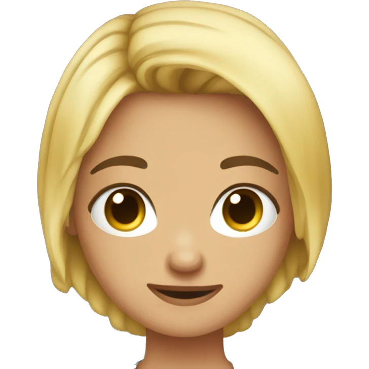 Ragazza che ha apena isto la sua crush emoji