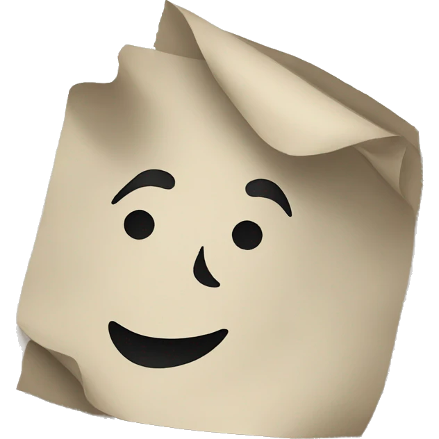 Scrap paper emoji