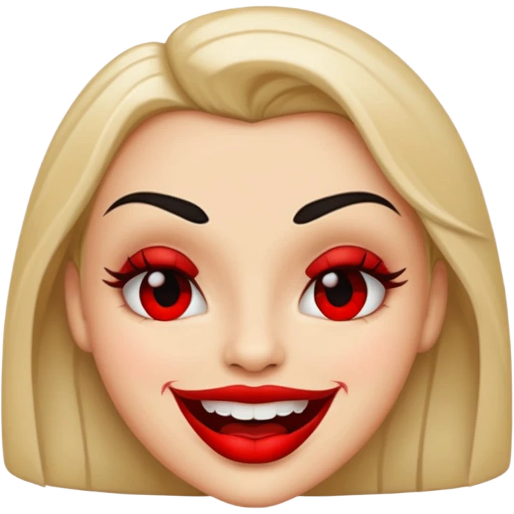 evil grin, smirk mischievous  emoji