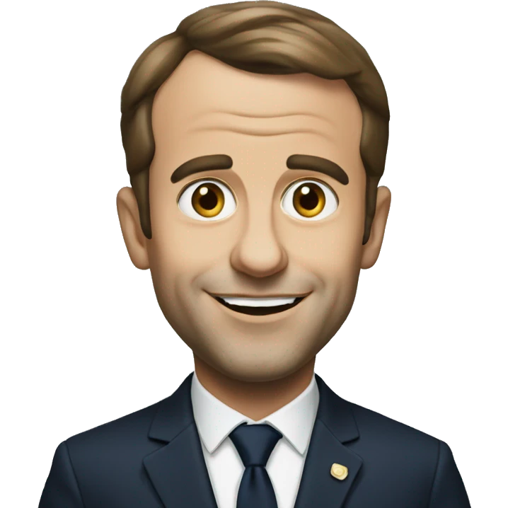 Emanuel Macron  emoji