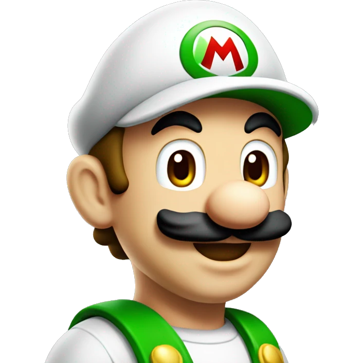 Luigi from mario bros emoji
